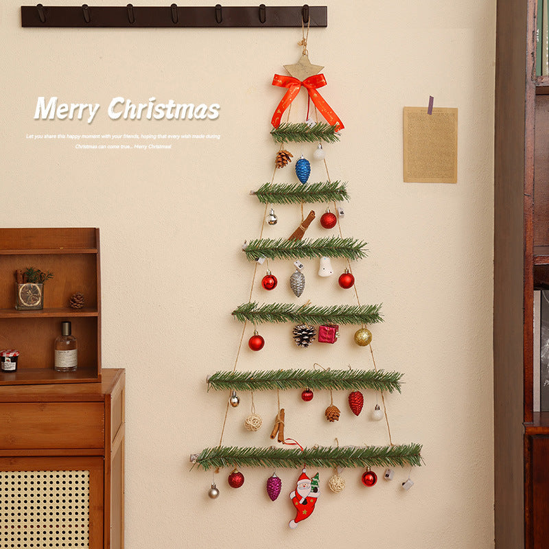 Wall-Mounted LED Christmas Tree