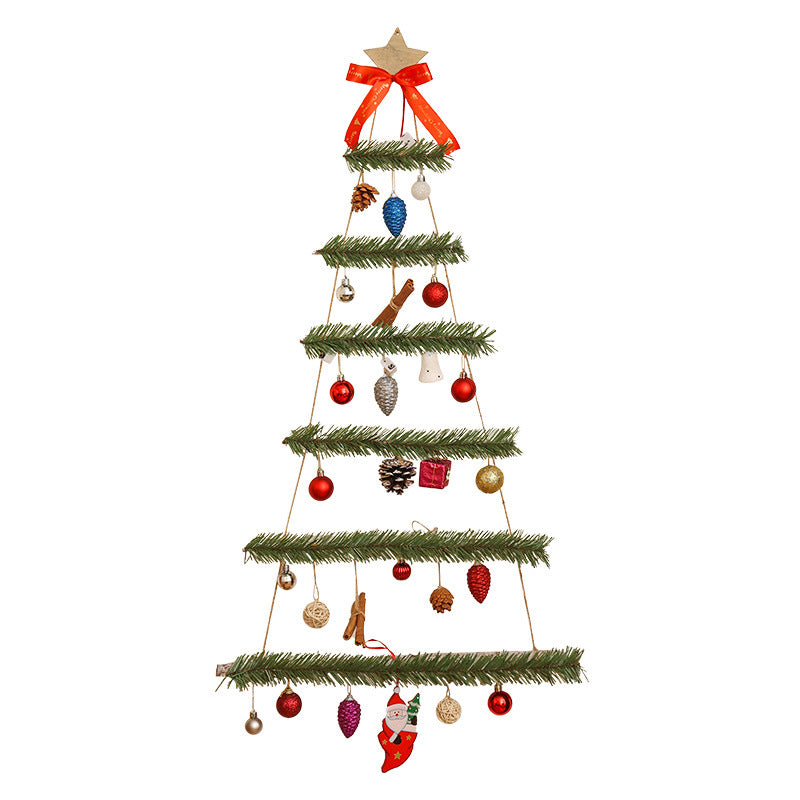 Wall-Mounted LED Christmas Tree