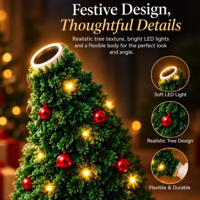 USB Christmas Projector Night Light