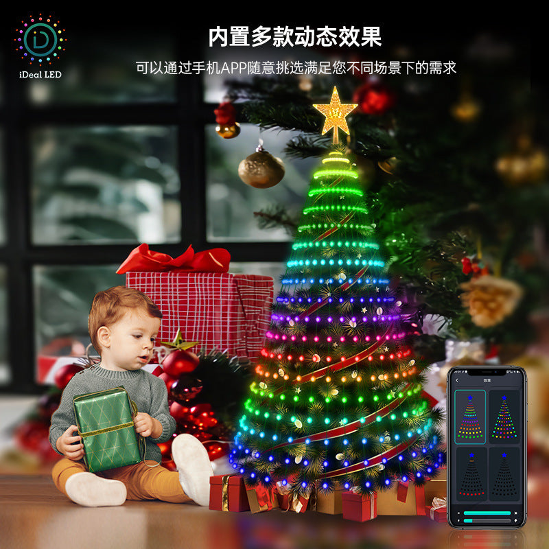 Smart App-Controlled Christmas Tree Lights
