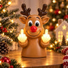 Funny Santa Middle Finger Light Christmas Decor