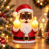 Funny Santa Middle Finger Light Christmas Decor