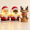 Funny Santa Middle Finger Light Christmas Decor